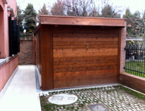 Garage struttura rampante